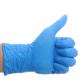 Clinic  Medical  Blue Hospital Grade Disposable Gloves Preventing Roll Back