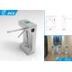 Stainless steel tripod turnstile with remote reader , 3 million cycles life span