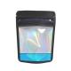 Custom Holographic Foil Packaging Pouch With Clear Window