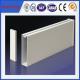customized square pipe aluminium profiles/ Aluminum square tube price per kgs