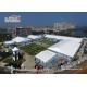 6m Side Height Aluminum Structure Outdoor Custom Trade Show Tents For Exhibition Events