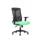 Conference High Back Ribbed Mesh Office Swivel Chair 120 Degree Backrest 0.175CBM