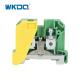 JEK 16/35 Screw in Ground Terminal Block Connector 2 Way Earth Protective Durable Nylon PA66 Standard High Quality Green
