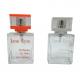 Silk Printing Amber Glass Perfume Bottles 30ml Square Shape ISO 14000 Approved