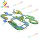 High Stable Inflatable Aqua Park / Floating Water Obstacle Course