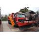 SINOTRUK HOWO7 6*4 Snow Clearing Truck HF9 / AC16 Front Axle For 25 Ton