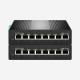 8 Ports Industrial Gigabit Ethernet Switch 16Gbps 4K MAC Address Table