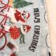 Printed Christmas Flannel Fleece Fabric 300gsm For Upholstery Toy Blankets