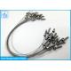 Customizable 7x7 Stainless Steel Wire Rope With Screw 0.8mm For Hanging Lighting