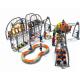 steel 6 Strand Wire Childrens Rope Climbing Frame Outdoor Playground