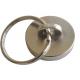 Iron Utility Magnetic Mount Hook Strong Hanging Indoor / Outdoor Silvery Color