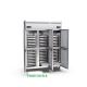 45 Trays Frost Free Commercial Upright Freezer 220v 6 Door Upright Chiller