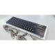 IP65 Waterproof Self Service Kiosk Stainless Steel Keyboard With Touchpad Black Color