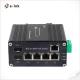 Industrial 4-Port 802.3bt 90W PoE+ Switch with 1-Port RJ45 & 2-Port SFP