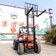 5Mph Electric Mini Rough Terrain Forklift Truck With Hydraulic Brakes