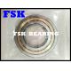 QJ 212 MPA QJ212 TVP High Speed Spindle Bearing Brass Cage / Nylon Cage , ID 60mm