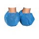 Dust Proof Disposable Overshoe Covers , Light Blue Disposable Foot Covers