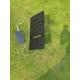 Customizable 3-Foldable Portable Solar Charger Made Of 600D Polyester Bag