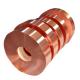 Straight Edge T2 Copper Strip with ±0.1mm Tolerance QBe2.0 H62