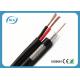 RG59 Siamese Ultra Flexible Coaxial Cable Heavily Shielded Wear Resistant