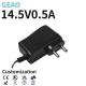 14.5V 0.5A Wall Mount Power Supply For High Quality Vacuum Cleaner Hair Removal Device