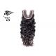Swiss Lace Kinky Curly Lace Frontal Closure Human Hair V Part For Black Girls