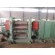 400*1200mm Used Rubber Calender Machine Four Roll Calendering Line