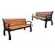 Urban City Recycled Plastic Garden Seats For Outdoor Hotel School