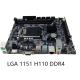 ATX ITX Motherboard H110 H110M Support I7 Processor 32GB Socket 1151