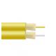 High Density Zip-Cord Duplex Fiber Optic Patch Cable with Zipped-Paired Fibers for Flexible Indoor/Outdoor Applications