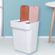 New Dry And Wet decorative Plastic Dustbin 10 ltr With Cover