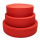 Bodybuilding Latex Resistance Band Polyester Elastic Webbing 2.5cm Red