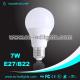 High quality E27 7W bulb LED made in China