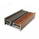 Industrial Aluminum Window Profiles Easy Processing With Good Corrosion Resistance