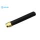 2dBi Rubber Communications RP SMA Male Gold-Plated Straight 5CM GSM GPRS Antenna