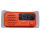 USB Port Abs Solar Powered Emergency Radio With Flashlight 2-3 Hours Charging Time