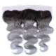 Color 1B Grey 13x4 Lace Closure 7A Grade Lace Frontal Hair Closure Full Cuticle Aligned