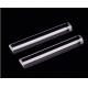 Optical Glass Transparent Fused High Purity Quartz Rod Of Half Glass Rod