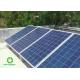 Elevated Rooftop Ballast Solar PV Mounting Structure Rust - Resistance