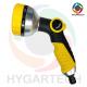Multifunctional Thumb Control Spray Nozzle With Hose Connector For Gardening Irrigation And Car Washing