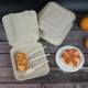 800ml Takeaway Containers Microwave Safe Bagasse Clamshell Birthday Party Disposable Plates