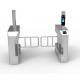 High Speed Gate Turnstile Pedestrian Control Facial Recognition System With Thermometer