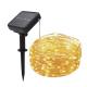 Solar LED Copper Wire String Light 100LEDs 200LEDs 10meters 20meters IP65