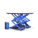 Max Lifting Height 72 Inches Portable Automotive Scissor Lift 3.5T Capacity