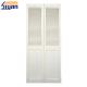 Surface Finished Louvered Bifold Closet Doors , Louvered Interior Doors For Cabinets
