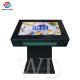 Standing Black Digital Totem Outside Use 43 with 2K LCD & Anti glare glass