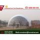 30m Aluminum Alloy Geodesic Dome Greenhouse Kits Waterproof For Concert Event