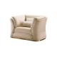 Luxury villa home used Leather sofa furniture for High end salon club leisure seating chairs