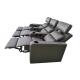 Powered Headrests Leather Movie Recliners For Entertainment