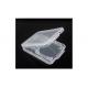 6.5g Clear Plastic Gift Boxes For SD Cards , Polypropylene Material Memory Card Case